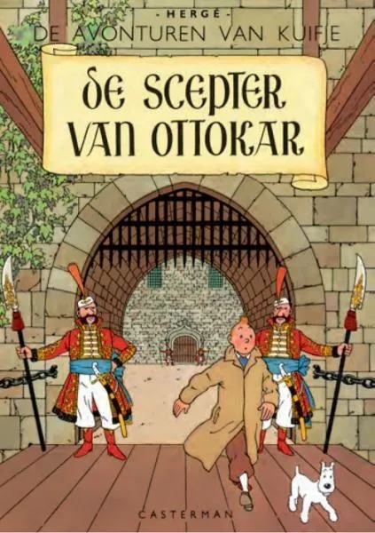 Kuifje Facsimile Kleur 8 De scepter van ottokar