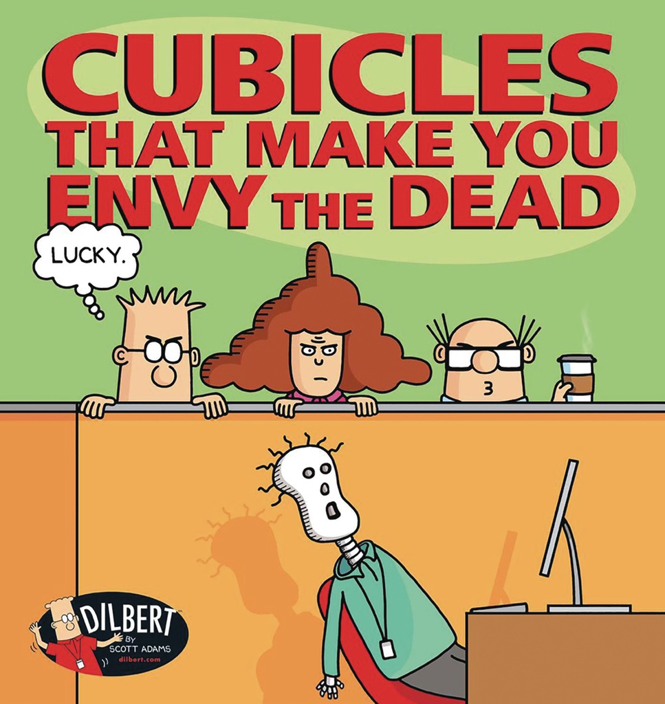DILBERT CUBICLES THAT MAKE YOU ENVY DEAD