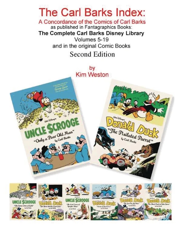 COMPLETE CARL BARKS INDEX 2ND ED (CBL 5-19)