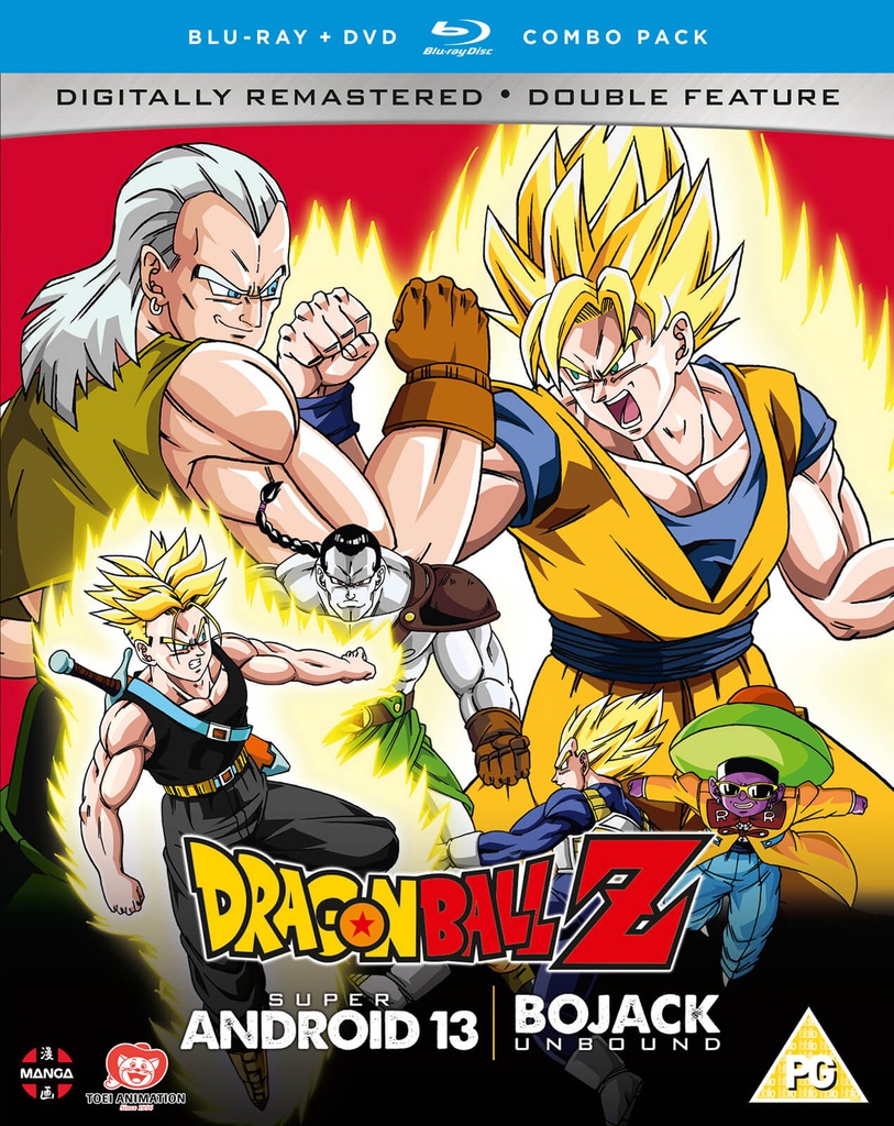 DRAGON BALL Z Movie Collection 4 Blu-ray/DVD Combi
