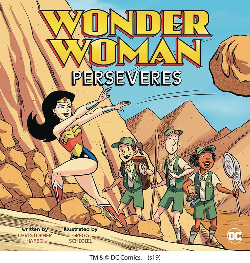 WONDER WOMAN PERSEVERES YR PICTURE BOOK