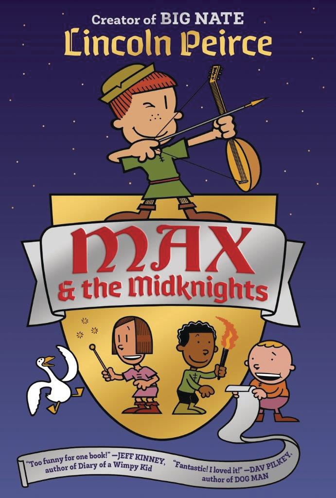 MAX AND THE MIDKNIGHTS ILLUS YA NOVEL