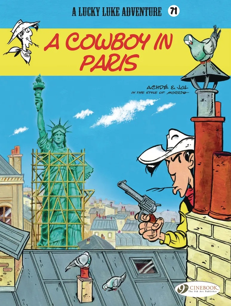 Lucky Luke 71 COWBOY IN PARIS