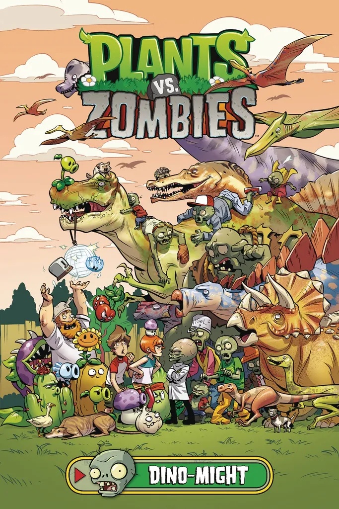 PLANTS VS ZOMBIES DINO-MIGHT