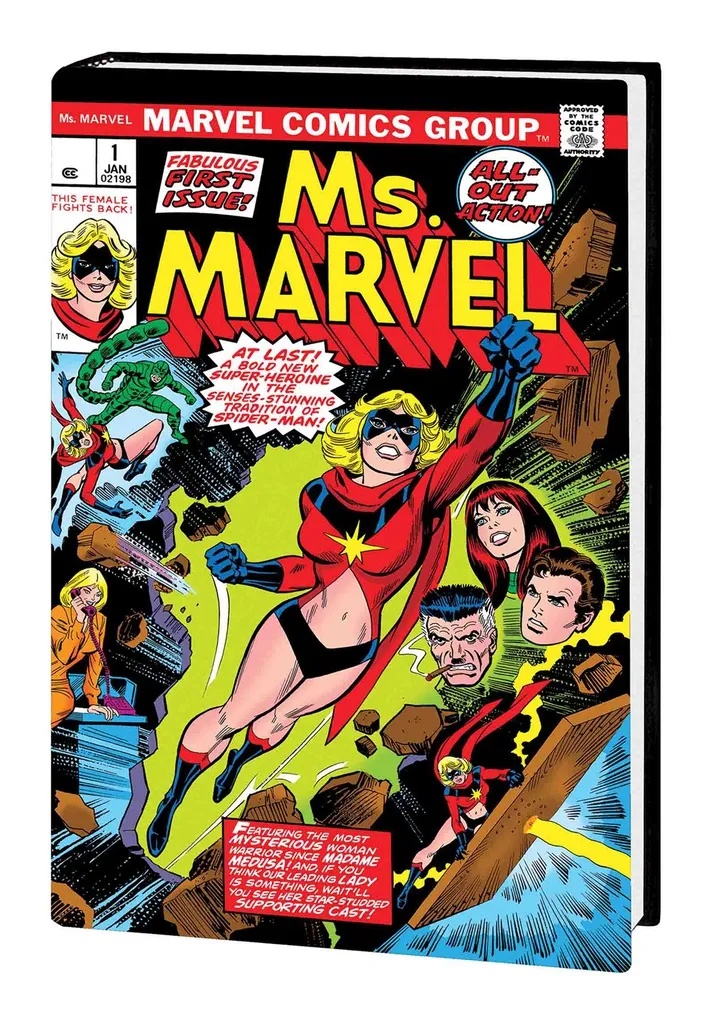 CAPTAIN MARVEL MS MARVEL A HERO IS BORN OMNIBUS DM VAR