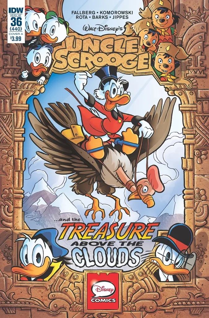 UNCLE SCROOGE TREASURE ABOVE THE CLOUDS