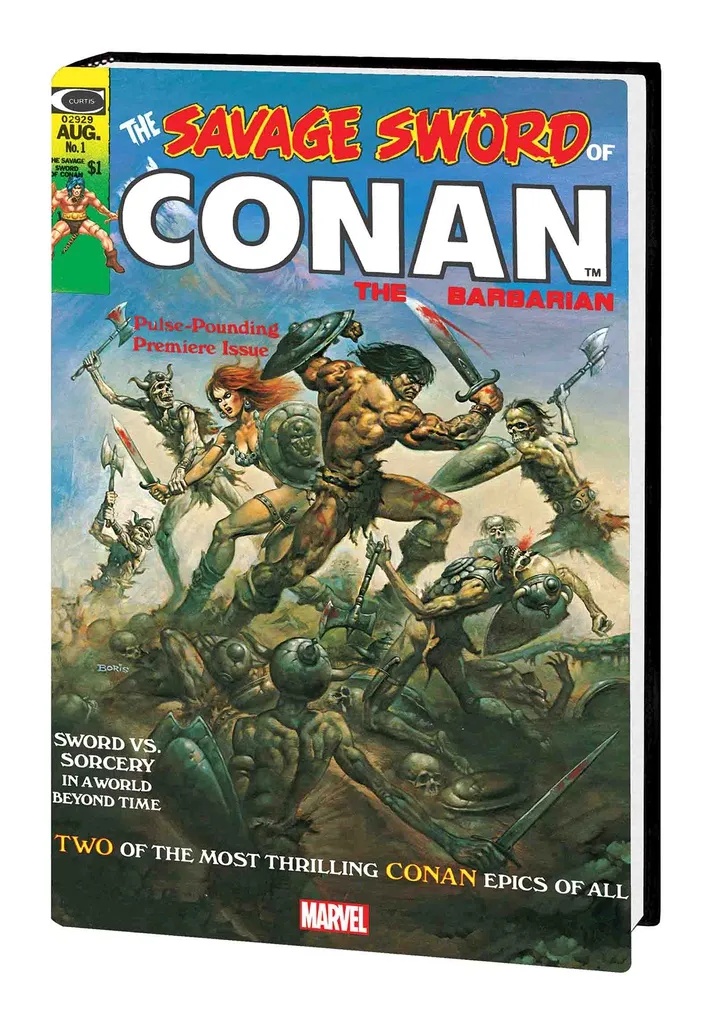 SAVAGE SWORD CONAN ORIGINAL MARVEL YEARS OMNIBUS 1 VALLEJO DM VAR