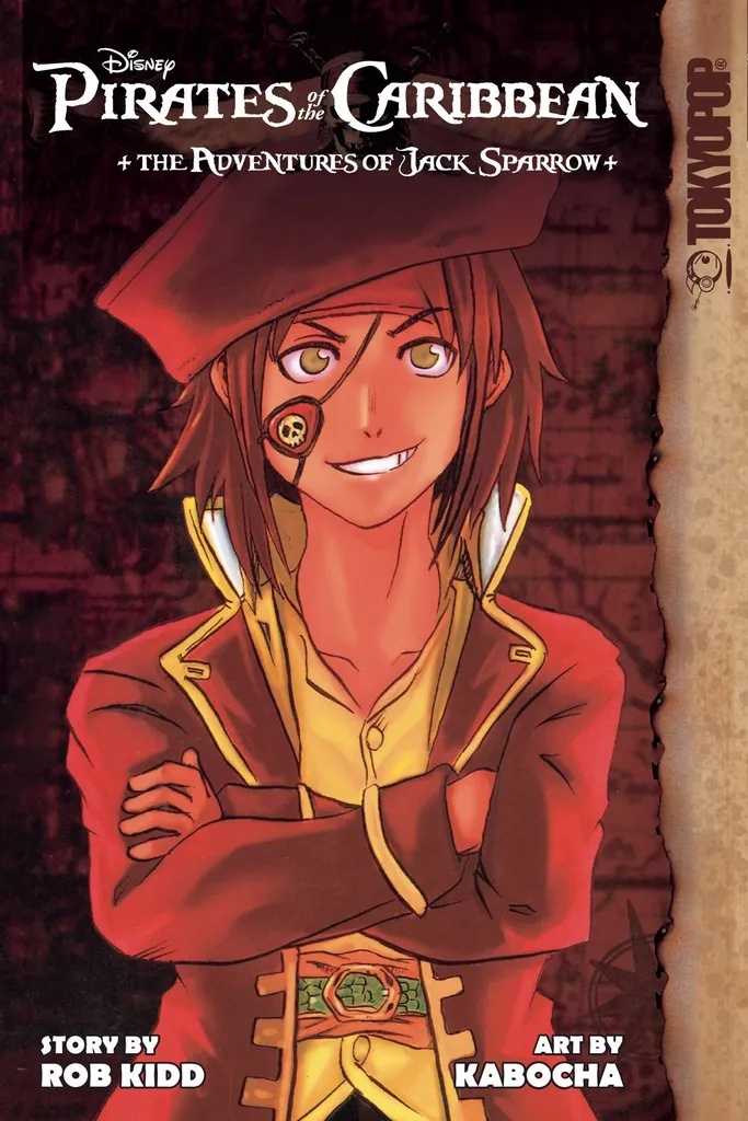 DISNEY MANGA PIRATES CARIBBEAN JACK SPARROWS ADV