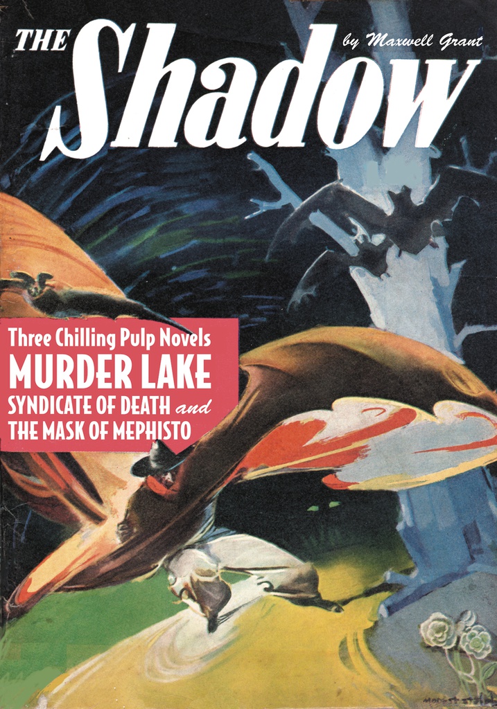 SHADOW DOUBLE NOVEL 140 MURDER LAKE SYNDICATE OF DEATH