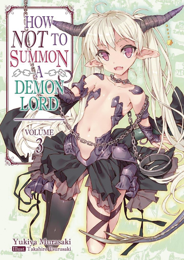 HOW NOT TO SUMMON DEMON LORD 3 LIGHT NOVEL