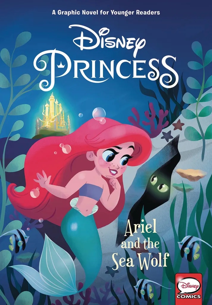 DISNEY PRINCESS ARIEL AND SEA WOLF