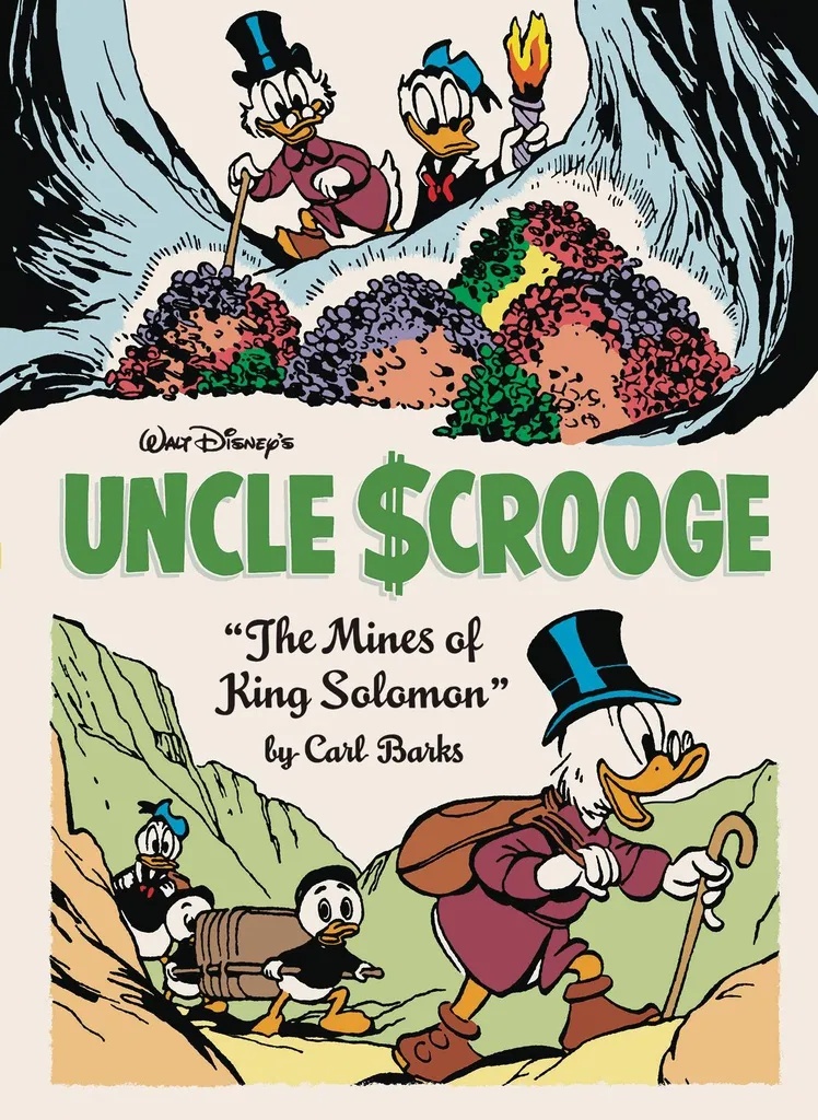 WALT DISNEY DONALD DUCK 13 SCROOGE MINES KING SOLOMON