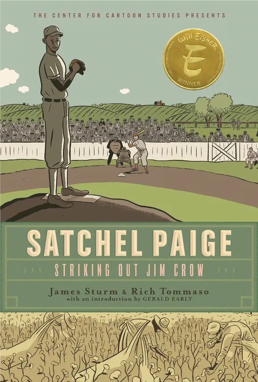 SATCHEL PAIGE STRIKING OUT JIM CROW