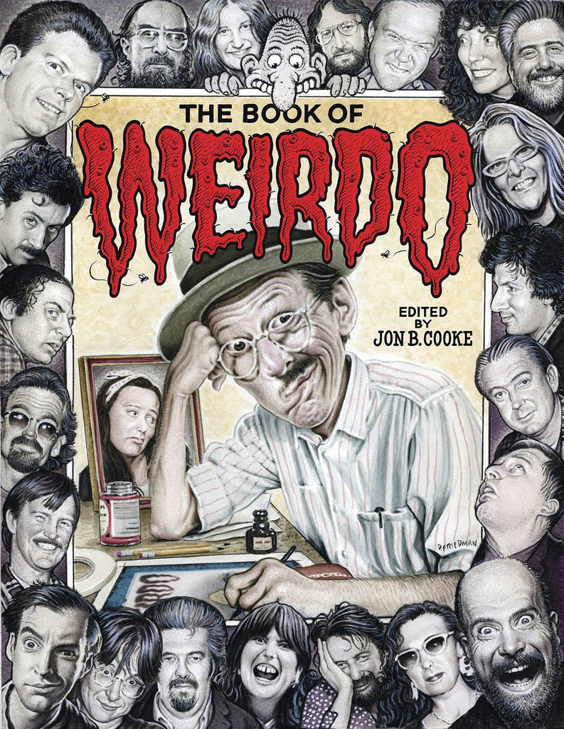 BOOK OF WEIRDO R CRUMB HUMOR COMICS ANTHOLOGY