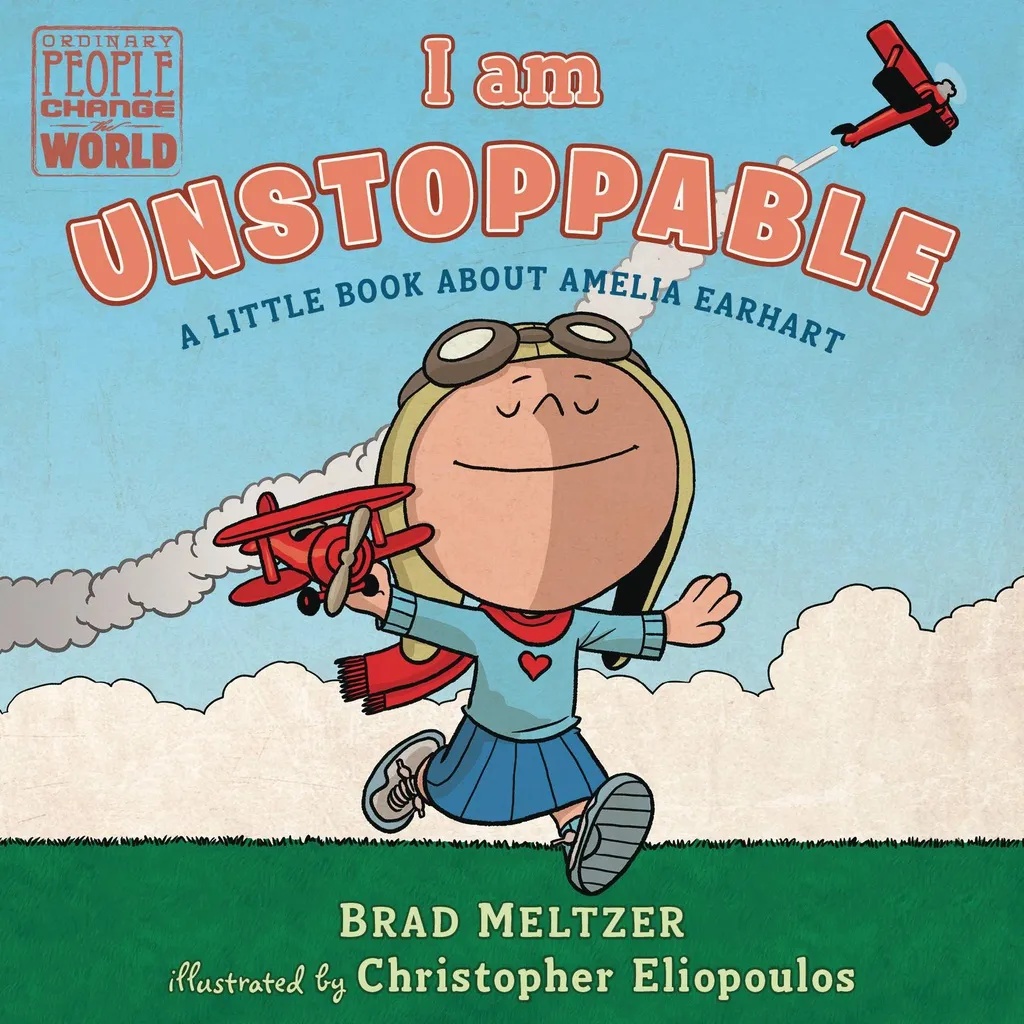 I AM UNSTOPPABLE AMELIA EARHART BOARD BOOK