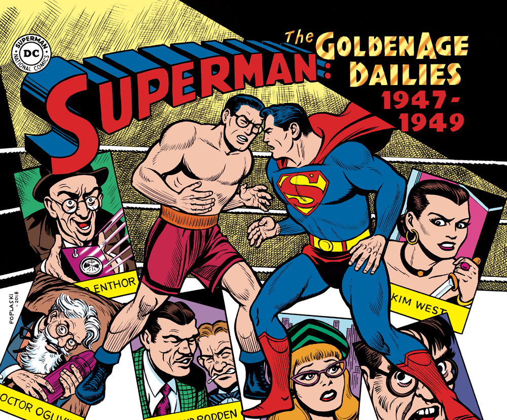 SUPERMAN THE GOLDEN AGE NEWSPAPER DAILIES 1947-1950
