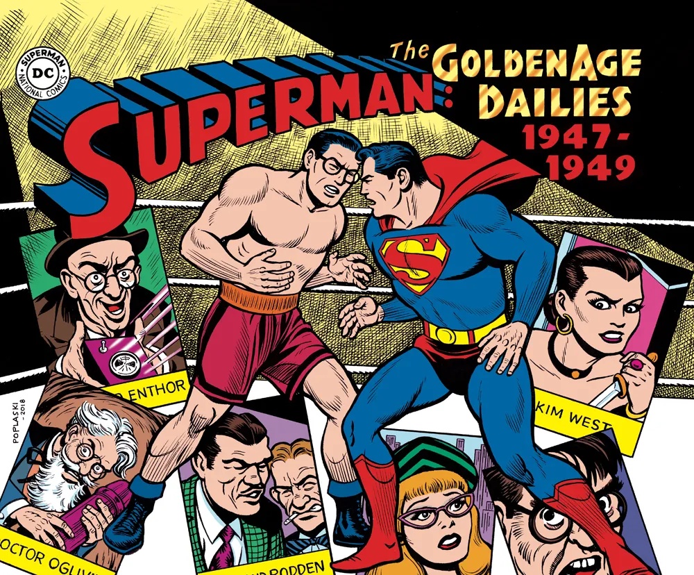 SUPERMAN THE GOLDEN AGE NEWSPAPER DAILIES 1947-1950