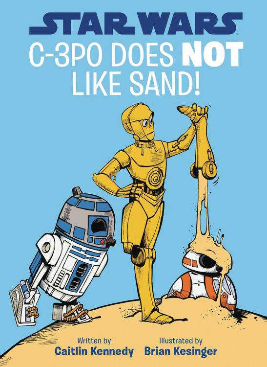 STAR WARS C 3PO DOES NOT LIKE SAND