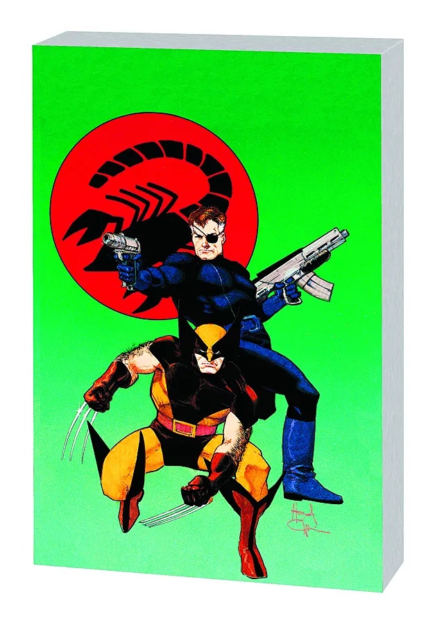 WOLVERINE AND NICK FURY SCORPIO