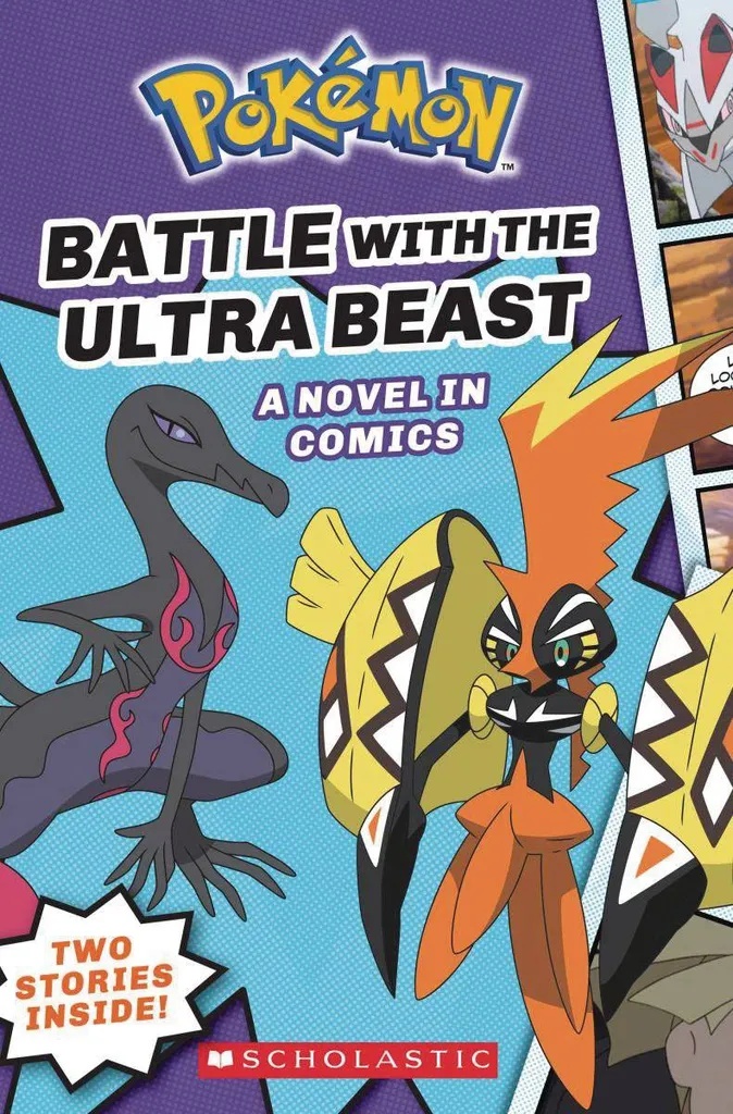 POKEMON 1 COMIC NOVEL BATTLE WITH ULTRA BEAST