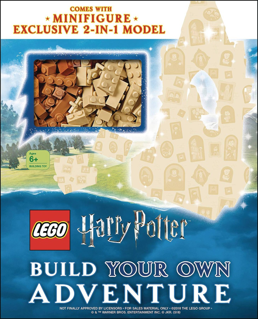 LEGO HARRY POTTER BUILD YOUR OWN ADVENTURE W MINI FIGURE
