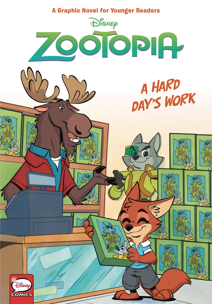 DISNEY ZOOTOPIA HARD DAYS WORK (YOUNGER READERS)