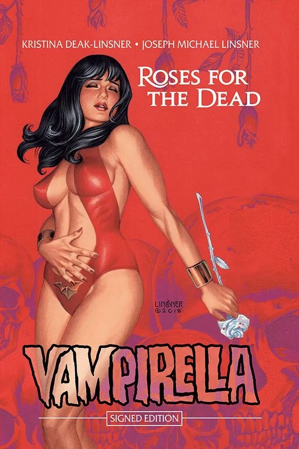 VAMPIRELLA ROSES FOR DEAD SGN ED