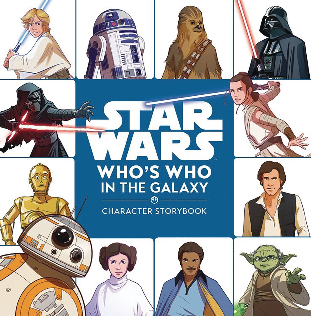 STAR WARS WHOS WHO CHARACTER STORYBOOK