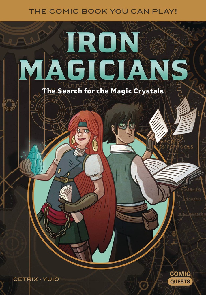 COMIC QUESTS 5 IRON MAGICIANS SEARCH FOR MAGIC CRYSTALS
