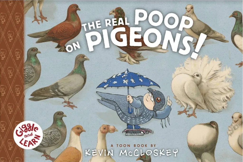 REAL POOP ON PIGEONS