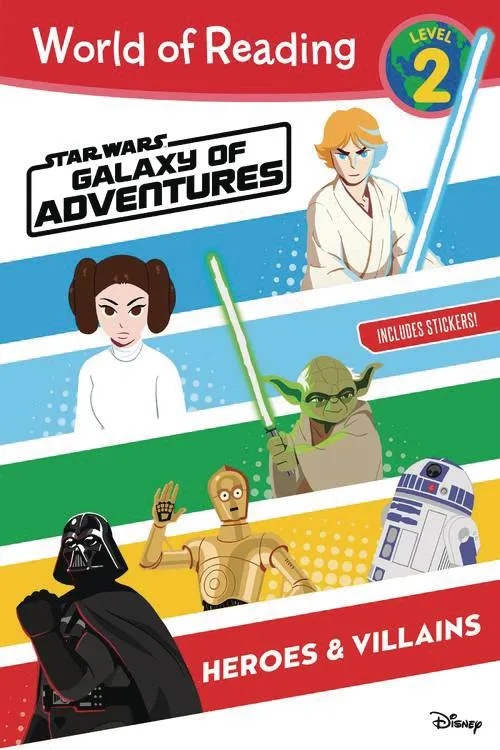 WORLD OF READING STAR WARS GALAXY OF ADV HEROES & VILLAINS