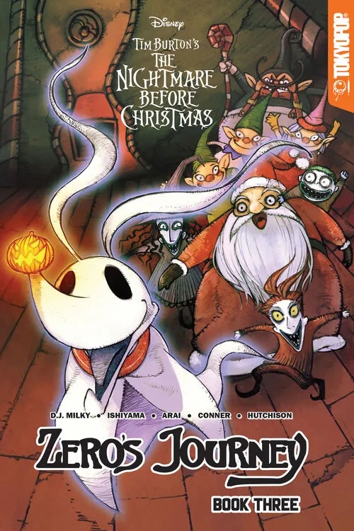 DISNEY MANGA NIGHTMARE CHRISTMAS ZEROS JOURNEY 3