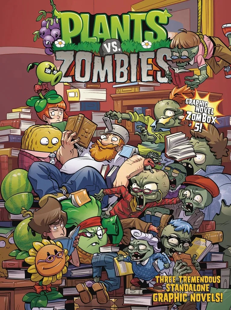 PLANTS VS ZOMBIES 5 BOXED SET