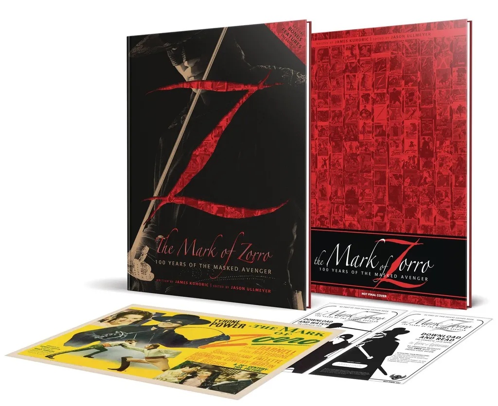 MARK OF ZORRO 100 YRS OF MASKED AVENGER ART DLX ED