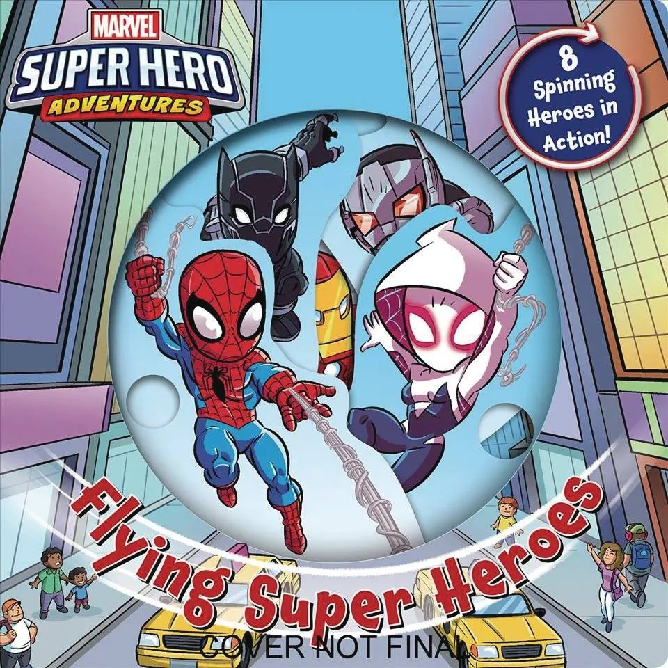 MARVEL FLYING SUPER HEROES BOARD BOOK