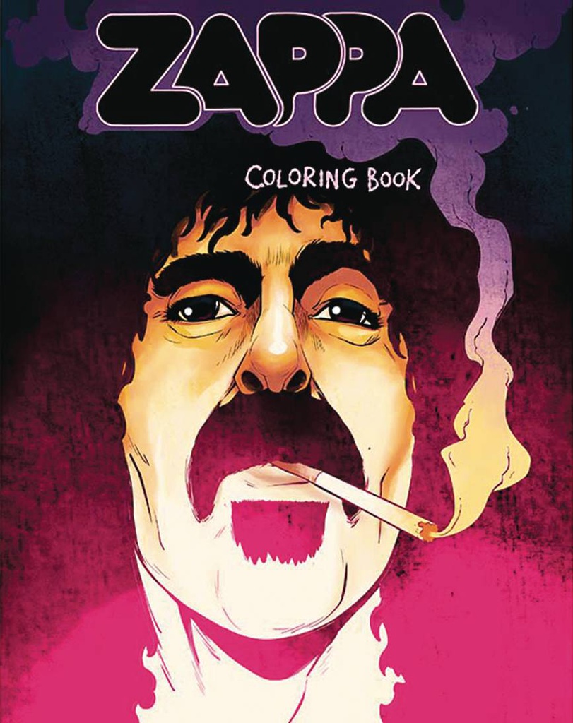 FRANK ZAPPA COLORING BOOK
