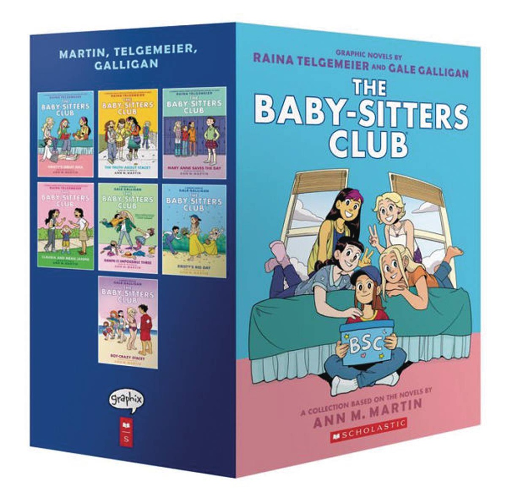 BABY SITTERS CLUB COLOR ED BOX SET 1-7
