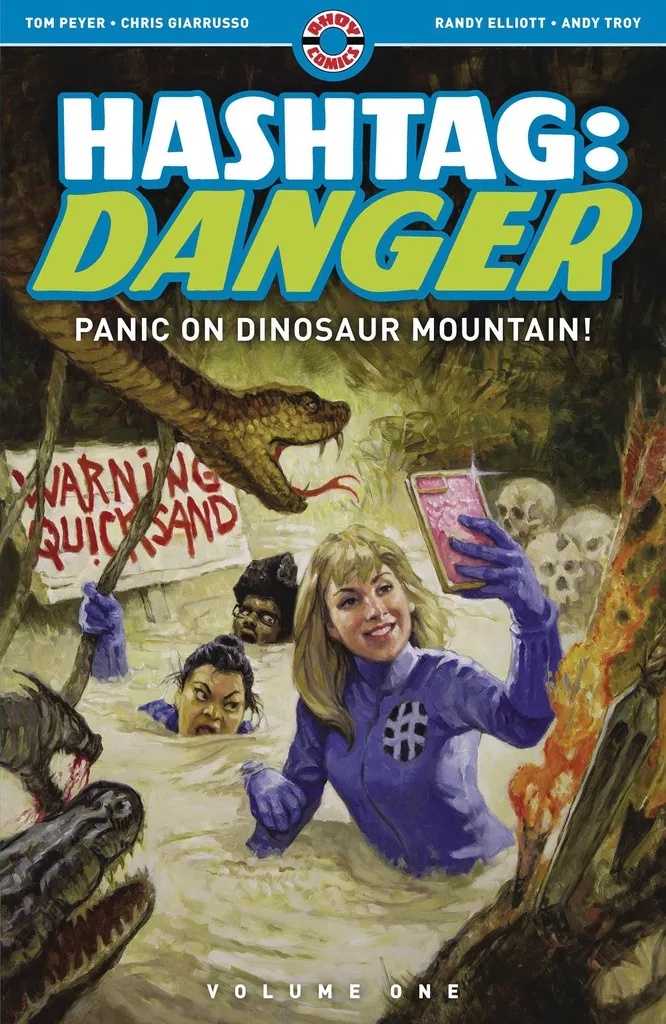 HASHTAG DANGER 1 PANIC ON DINOSAUR MOUNTAIN