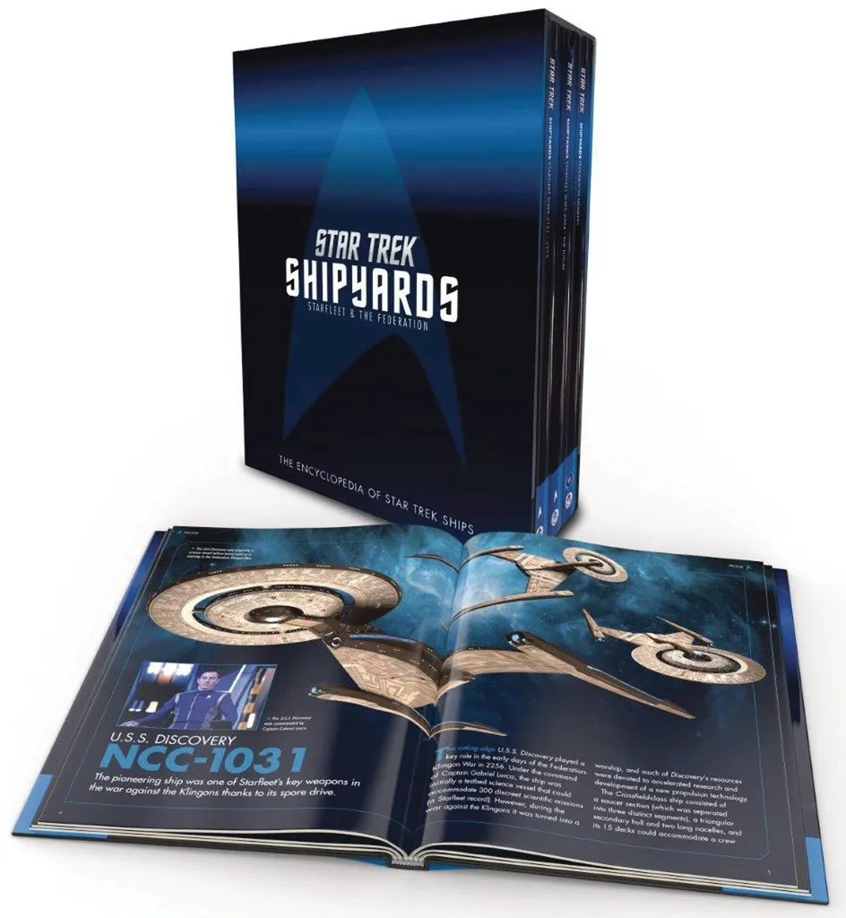 STAR TREK SHIPYARDS STARFLEET & FEDERATION BOX SET