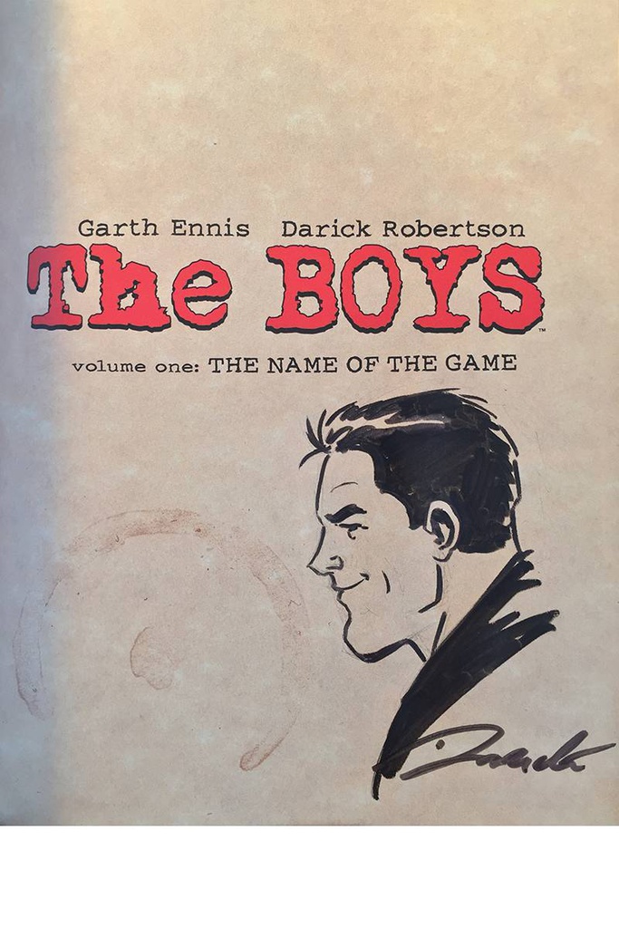 BOYS OMNIBUS 1 ROBERTSON SGN & REMARKED ED