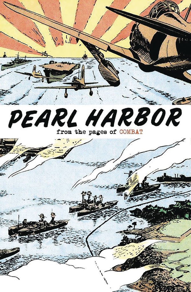 PEARL HARBOR FROM PAGES OF COMBAT 1 GLANZMAN CVR