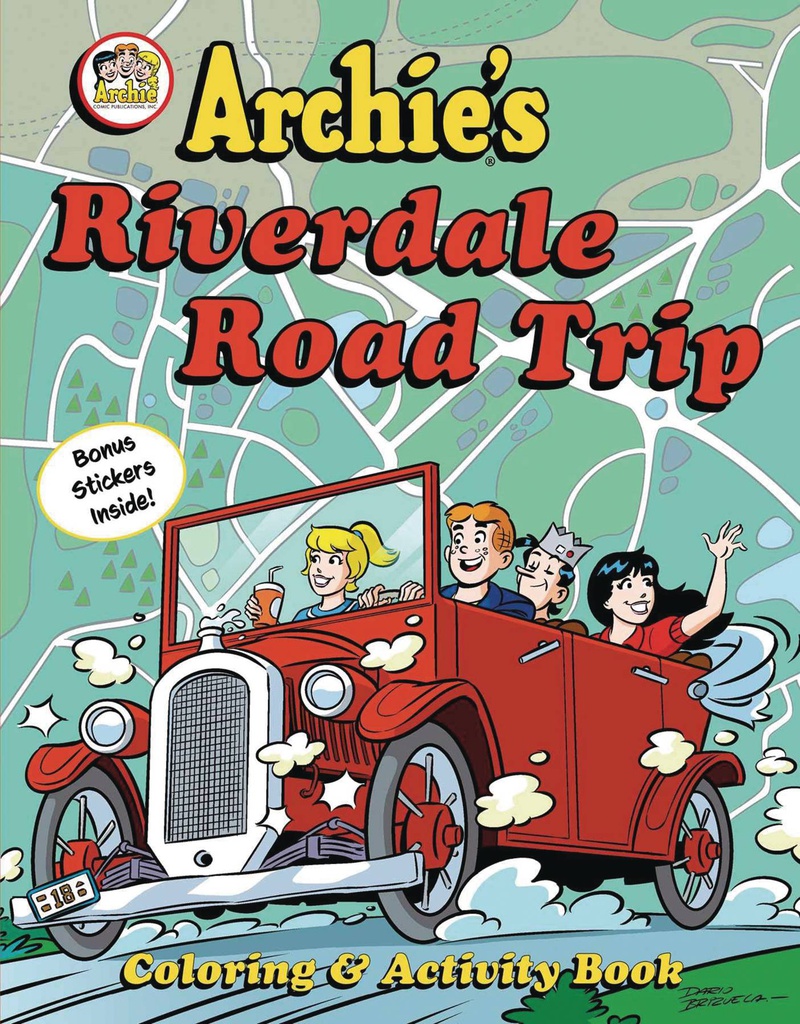ARCHIES RVERDALE ROAD TRIP ACTIVITY BOOK