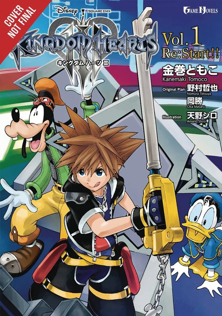 KINGDOM HEARTS III 3 THREE LIGHT NOVEL 1