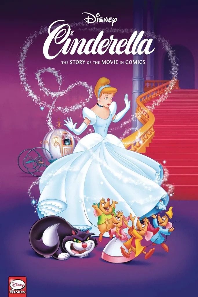 DISNEY CINDERELLA STORY OF MOVIES IN COMICS