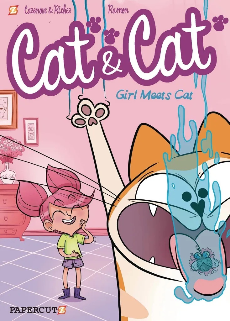 CAT & CAT 1 GIRL MEETS CAT