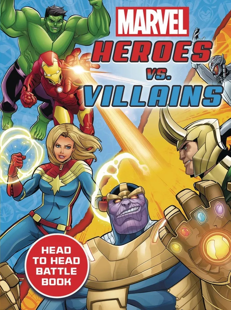 MARVEL HEROES VS VILLAINS SPIRALBOUND