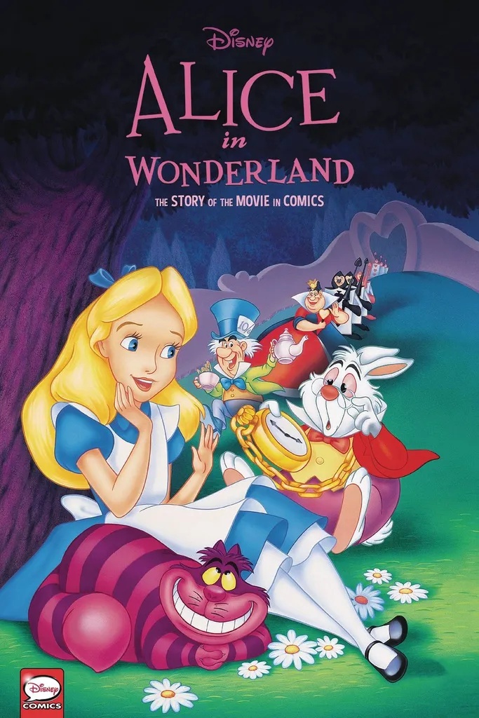 DISNEY ALICE IN WONDERLAND STORY O/T MOVIE IN COMICS