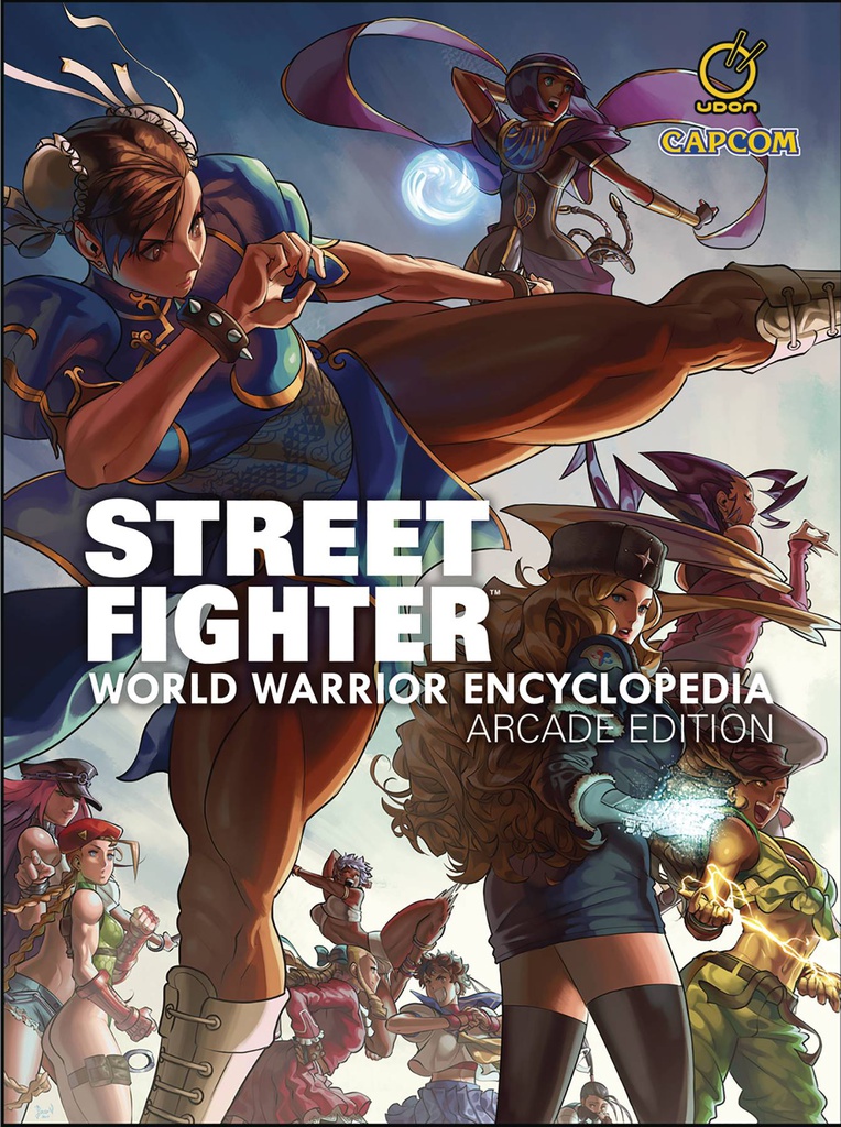 STREET FIGHTER WORLD WARRIOR ENCYCLOPEDIA ARCADE EDITION