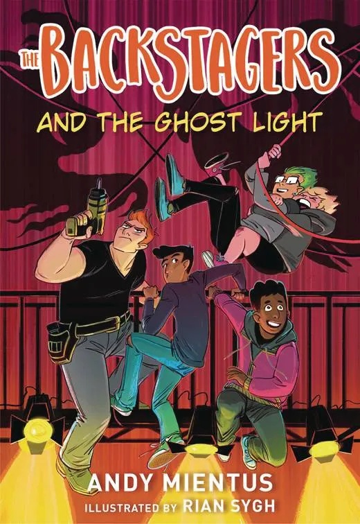 BACKSTAGERS ILLUS NOVEL 1 GHOST LIGHT