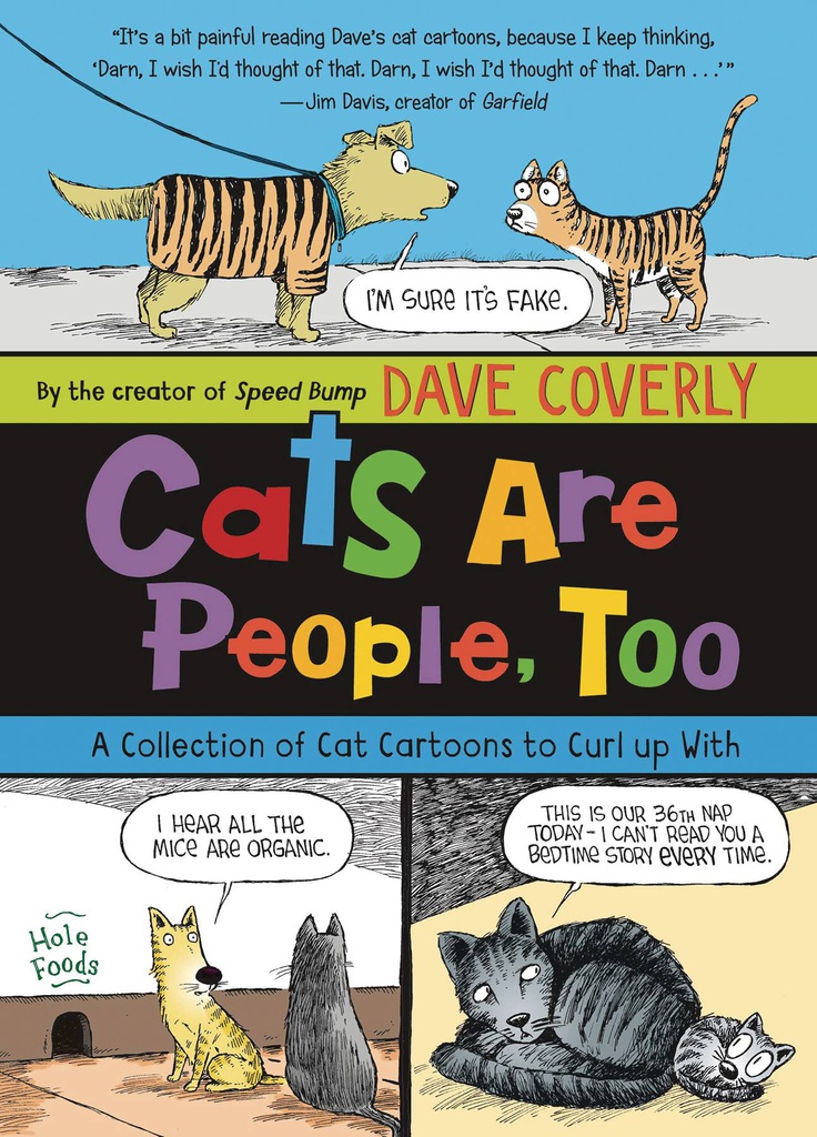 CATS ARE PEOPLE TOO COLL CAT CARTOONS